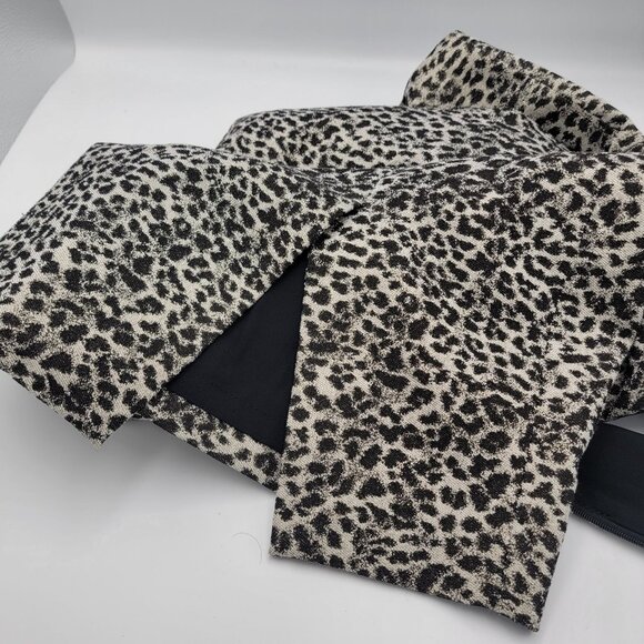 Banana Republic Womens Leopard-Print Sleeveless Sheath Dress Size 10 - Picture 8 of 11